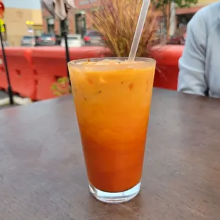 thai iced tea $4.75
