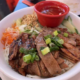 V3. Grilled Pork over Vermicelli Bowl