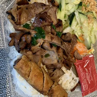 V3. Grilled Pork over Vermicelli Bowl