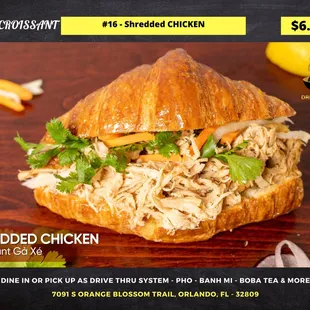 Chicken croissant