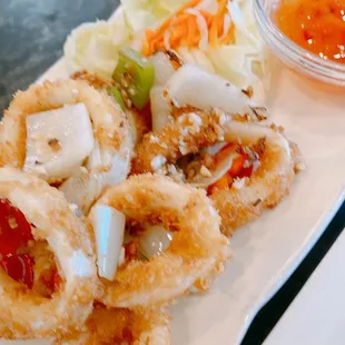 Fried calamari