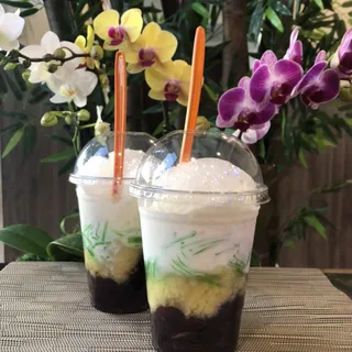T100. 3 Color Bean Dessert/Che Ba Mau
