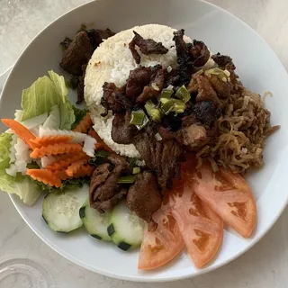 Shredded Pork Skin Banh Mi (Bì)