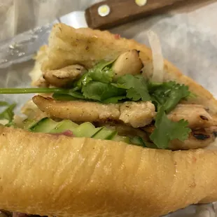 Chicken Banh Mi