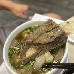 Pho with rib