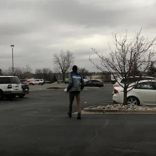 Angry customer. Feeble man-child in glasses. potentially dangerous around children. Looks like he plays lots of Fortnite.