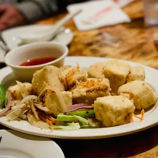 Fried tofu