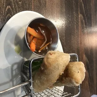 A2. Crispy Spring Rolls