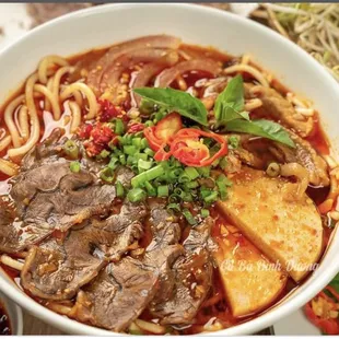 Lemongrass beef soup