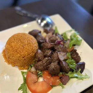 Shaking beef rice