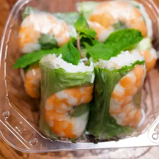 fresh rolls