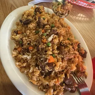 F3. Grilled Pork Fried Rice