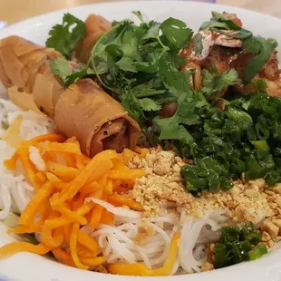 V6 with char grilled shrimp