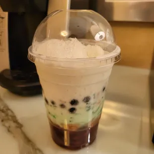 D17 combo bean pudding $5.99