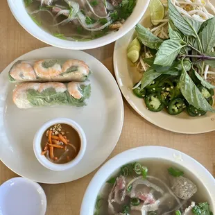 Pho Bo + Goi Cuốn