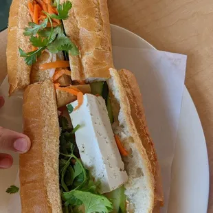 Tofu bahn mi