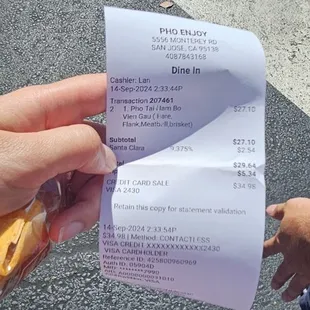 Nice customer service, good food and super clean places that worth visiting in 95111.