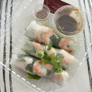 shrimp spring rolls