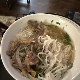 Pho was cold