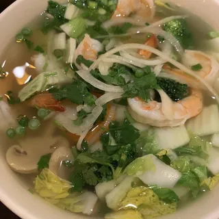 P10. Shrimp Veggie Pho