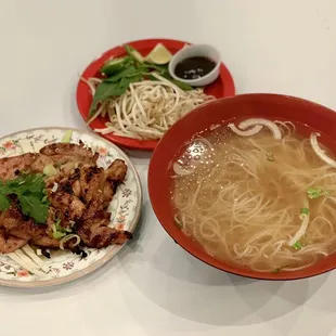 Pho with Grilled Chicken