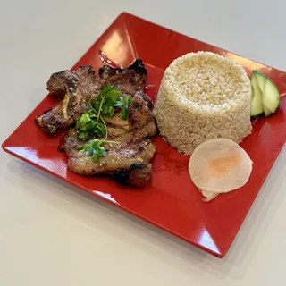 BBQ Grilled Pork Chop