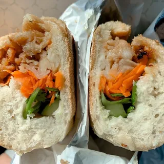 Seared Pork Belly Banh Mi