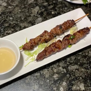 Pork A14. Lemongrass Pork Skewer