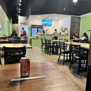 Very clean dining room. Servers were so nice and helpful.