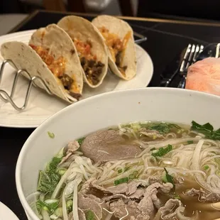 Korean Tacos and Prime Beef Pho