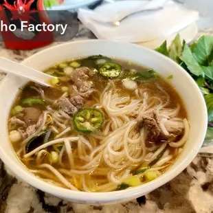 Small Rare Steak Pho