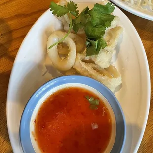 Fried calamari