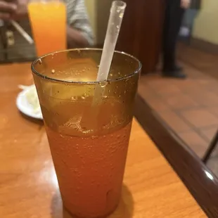Loved the crushed ice in the soda
