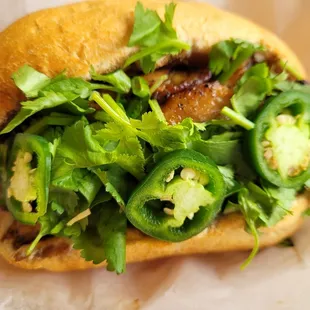 Pork banh mi