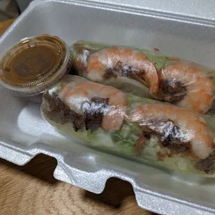 Pork and Shrimp Spring Roll