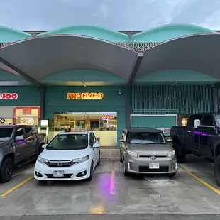 Storefront in the Waimalu Shopping Center.
