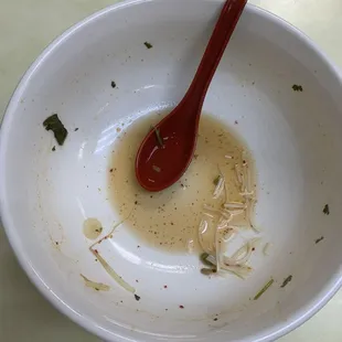 Pho at the end like magic it disappears