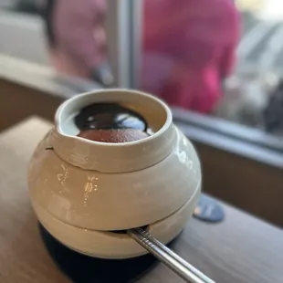 Pho in these cute bowls