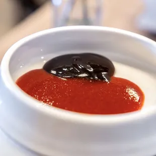 Sriracha / Hoisin Sauce.