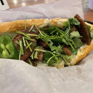 Hoagie beef