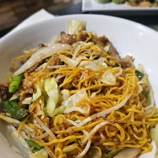 Mock Chicken Chow Mein