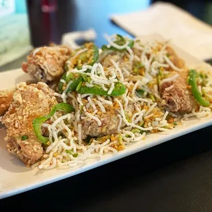 Salt pepper wings