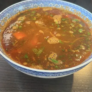 Beef Stew House Noodle Soup