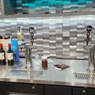 Beer on tap