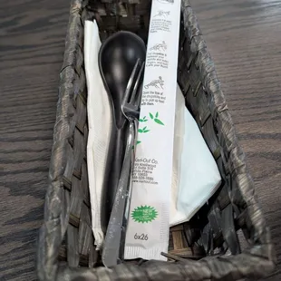 Setting came in a basket