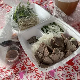 Ordered the brisket pho for pickup and it was a 10/10. So much food, great flavor, just amazing!
