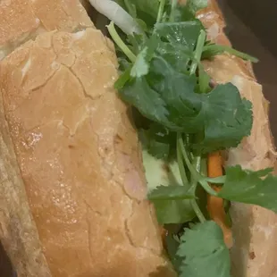 Bbq pork Bahn mi