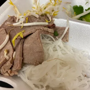 Brisket pho fixings.. after I sampled