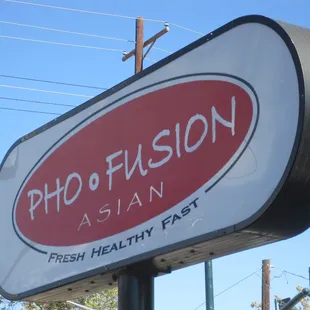 Pho Fusion - Signage