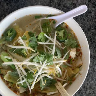 Tofu and Veggie pho